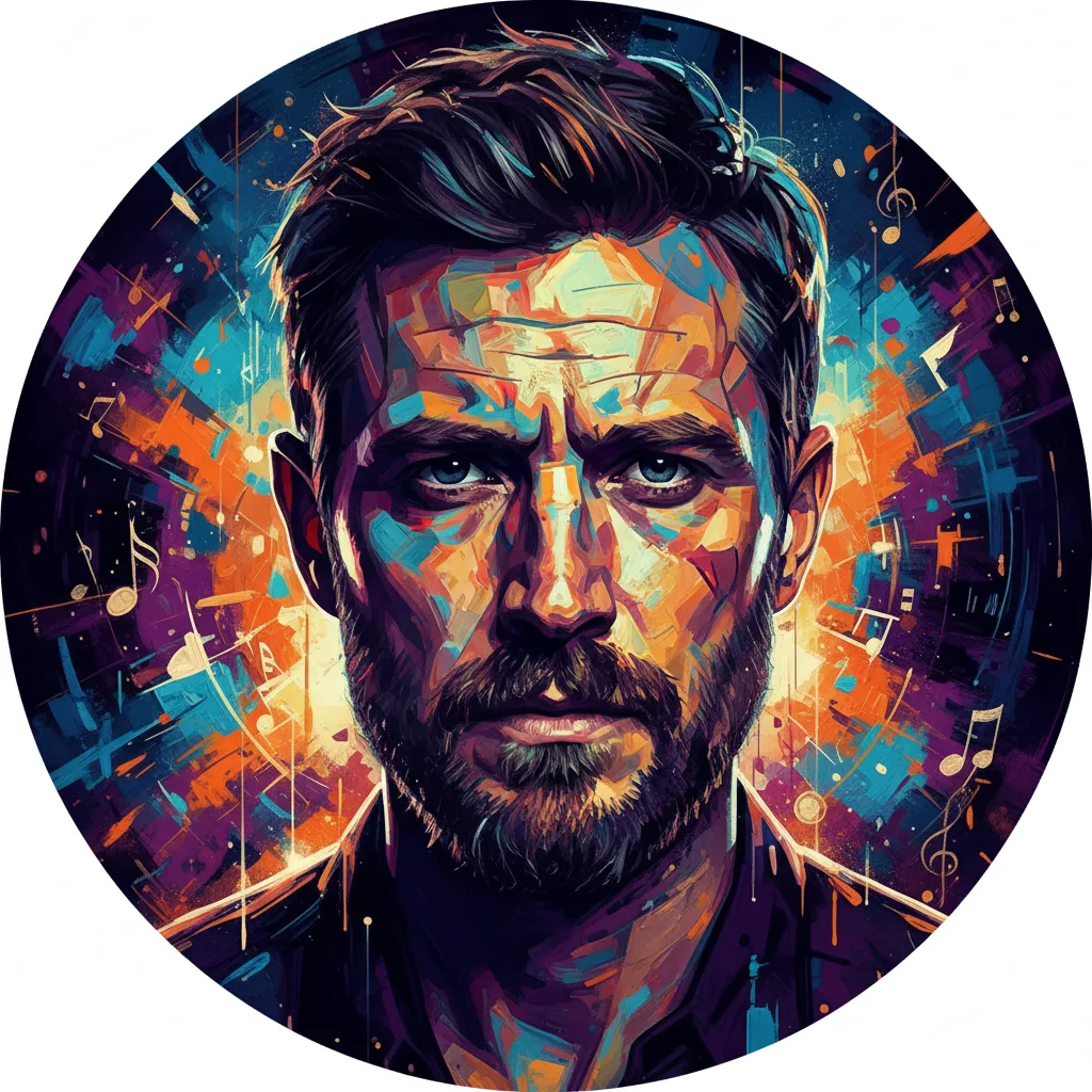 Artistic portrait of Joseph Mawle