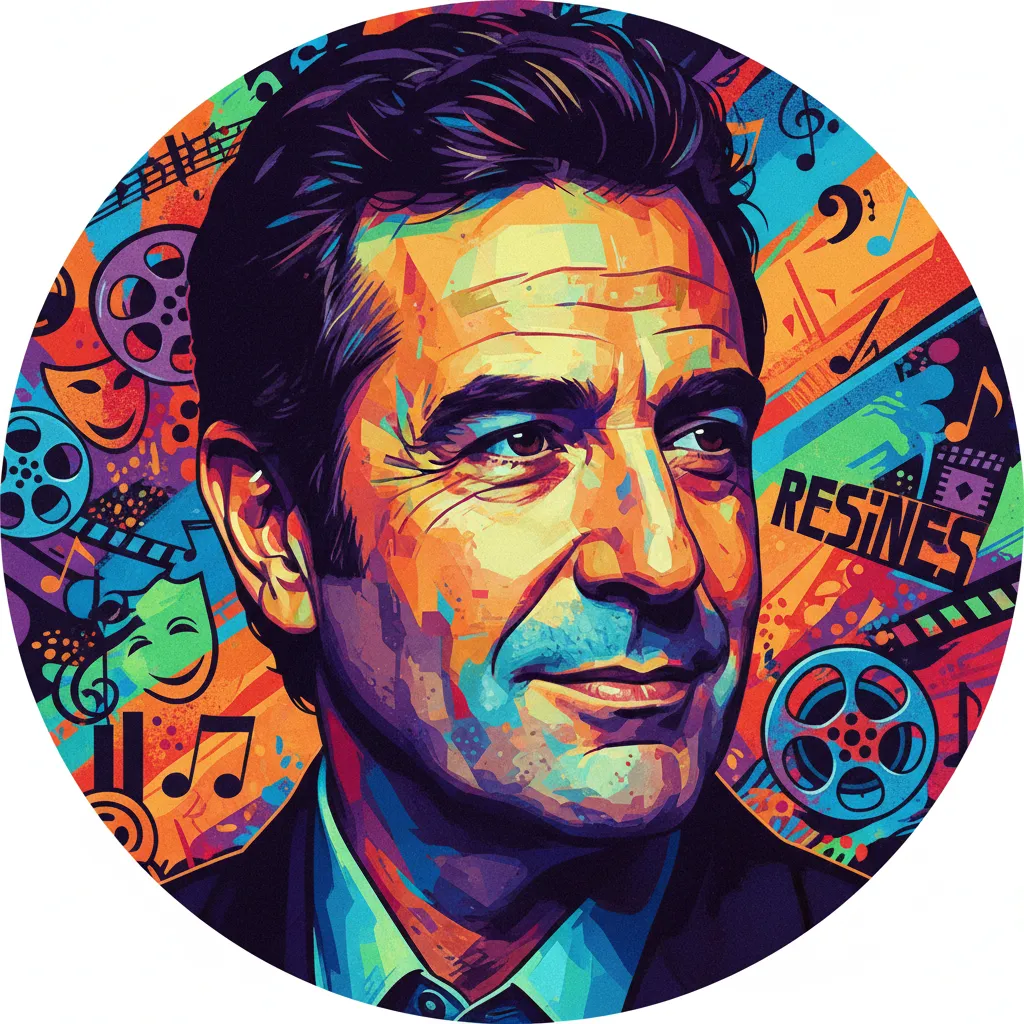 Artistic portrait of Antonio Resines