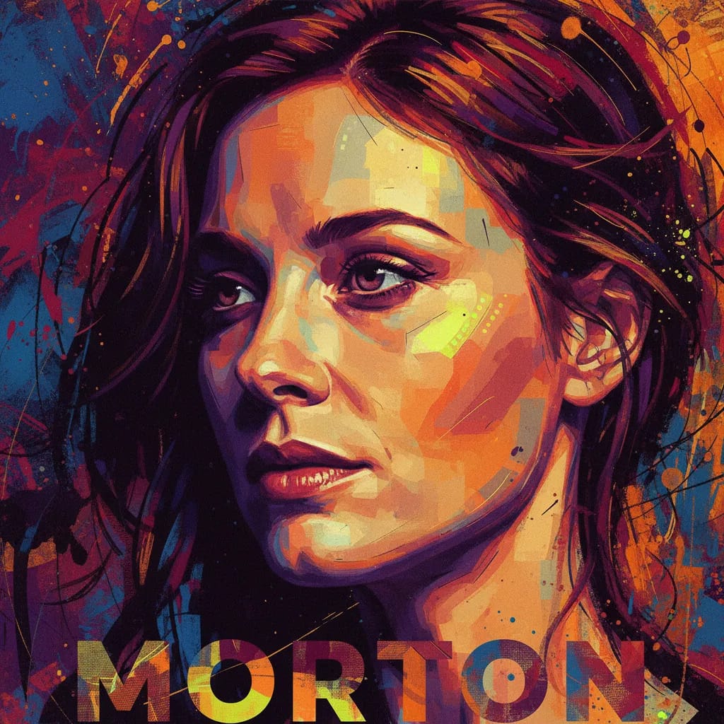 Artistic portrait of Samantha Morton