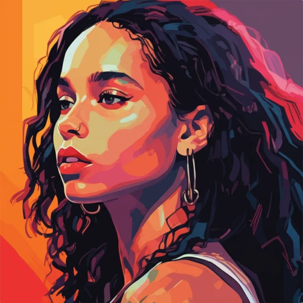 Portrait of Zoë Kravitz