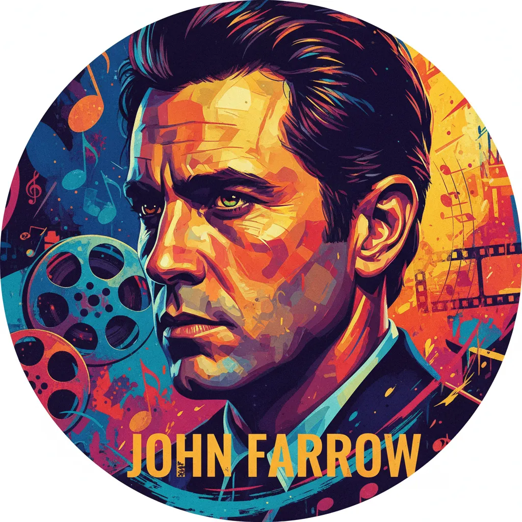 Artistic portrait of John Farrow