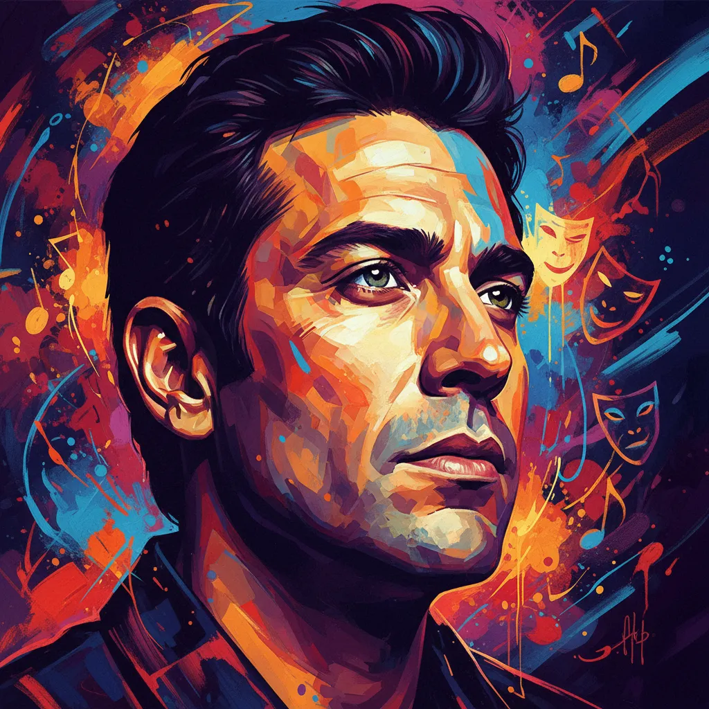 Artistic portrait of Jesse Corti