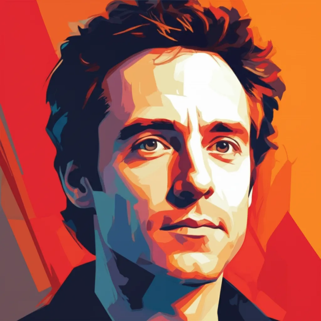 Artistic portrait of Matt Stone