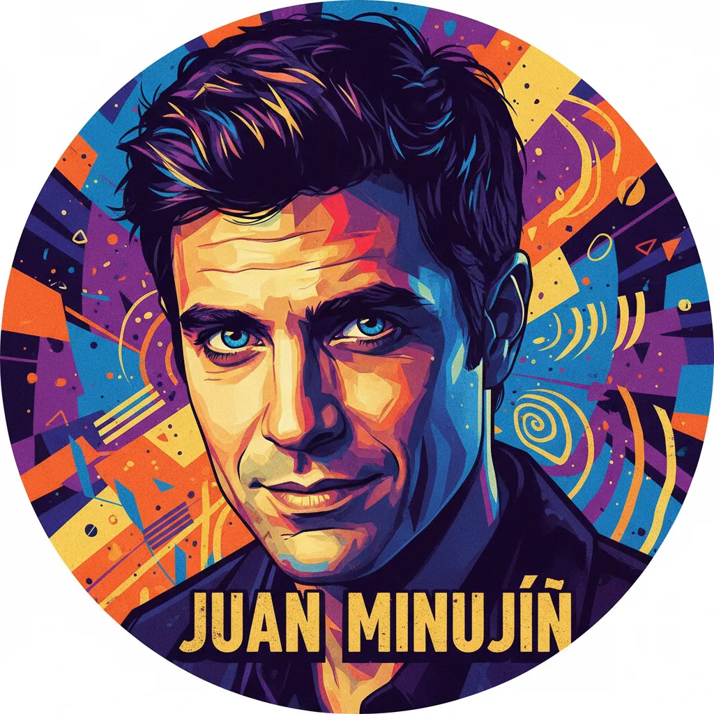 Artistic portrait of Juan Minujín