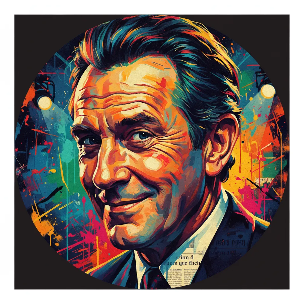 Artistic portrait of David Kelly