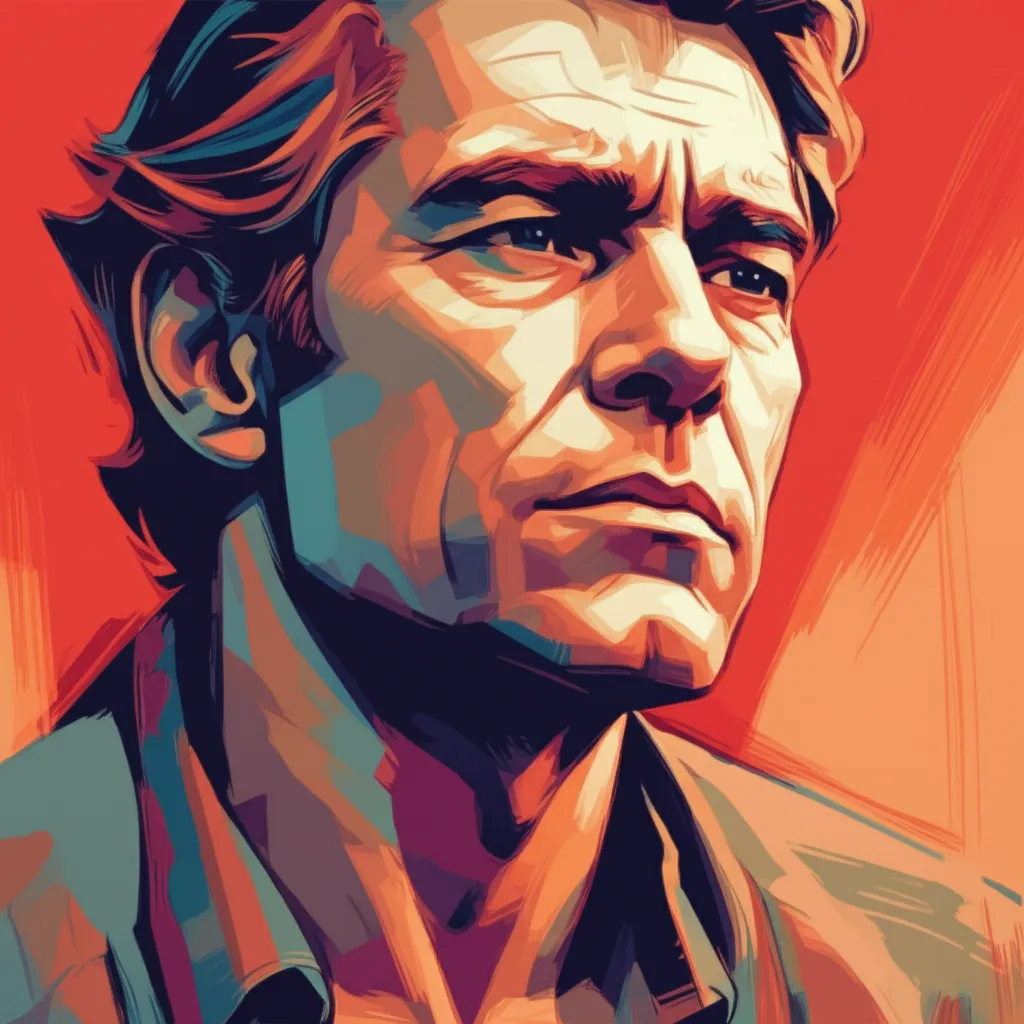 Artistic portrait of John Savage