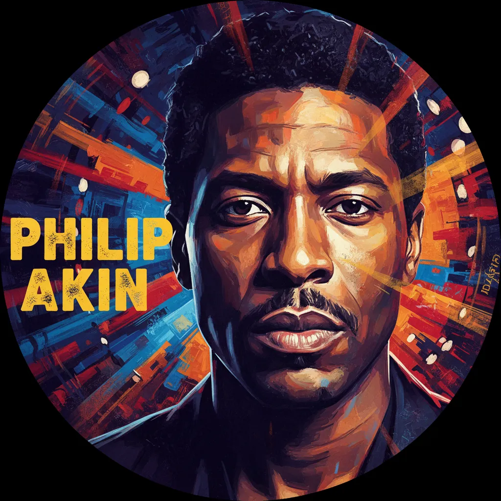 Artistic portrait of Philip Akin