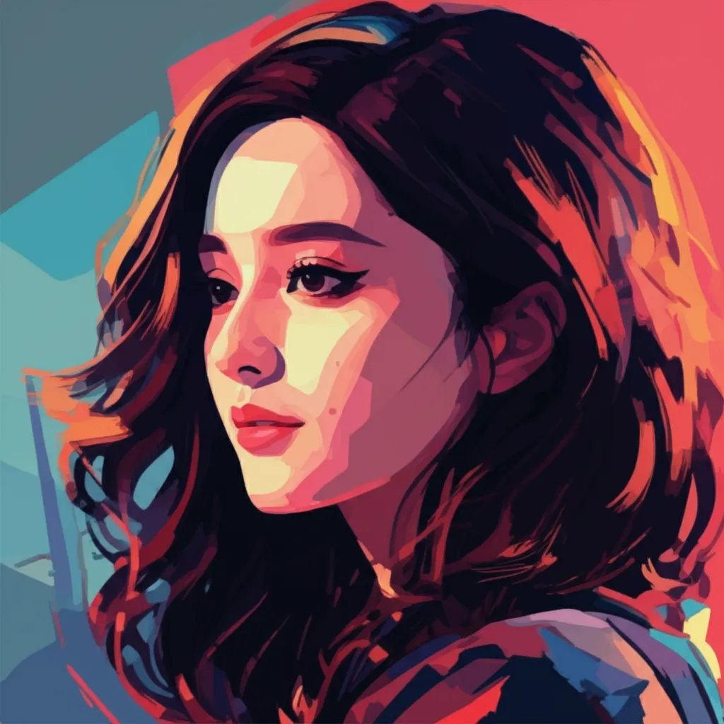 Artistic portrait of Bingbing Fan