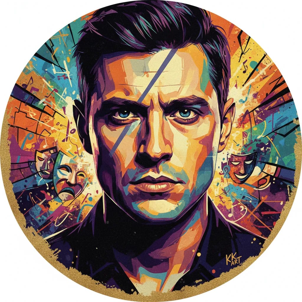 Artistic portrait of Chris Krzykowski
