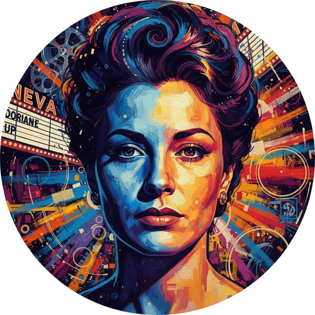 Artistic portrait of Neva Patterson