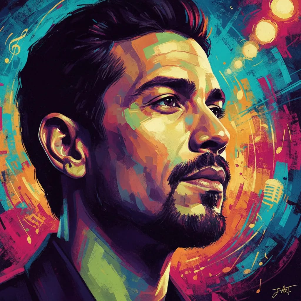 Artistic portrait of John Ortiz