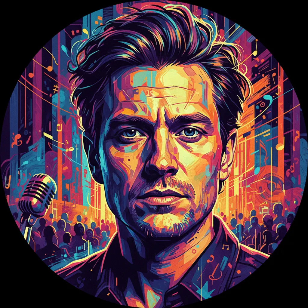 Artistic portrait of Espen Klouman Høiner