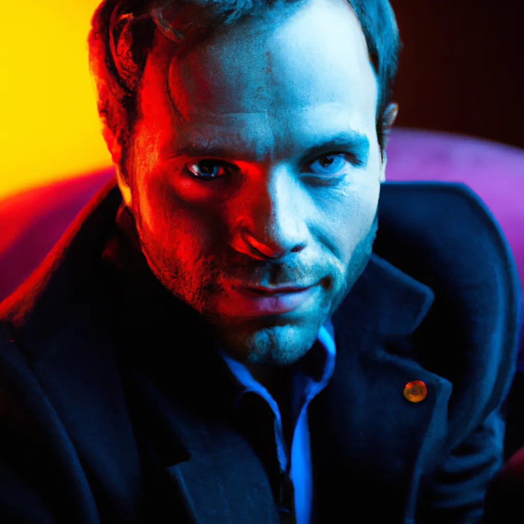 Artistic portrait of Stephen Dorff