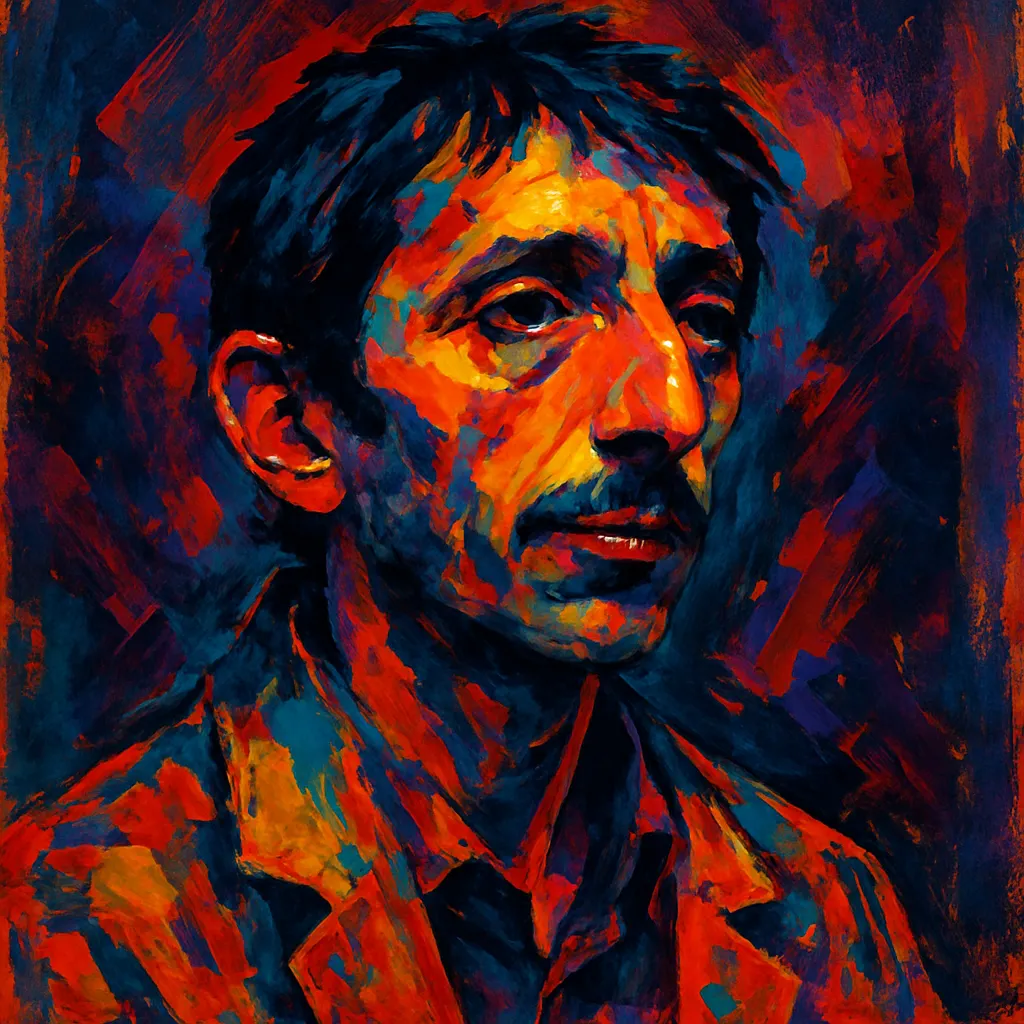 Artistic portrait of Marcello Fonte