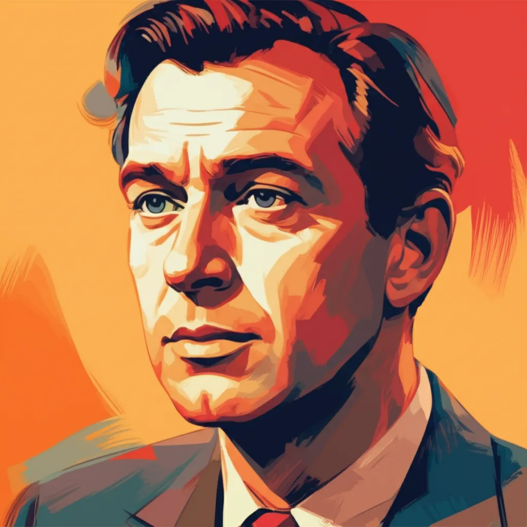 Artistic portrait of Robert Arthur