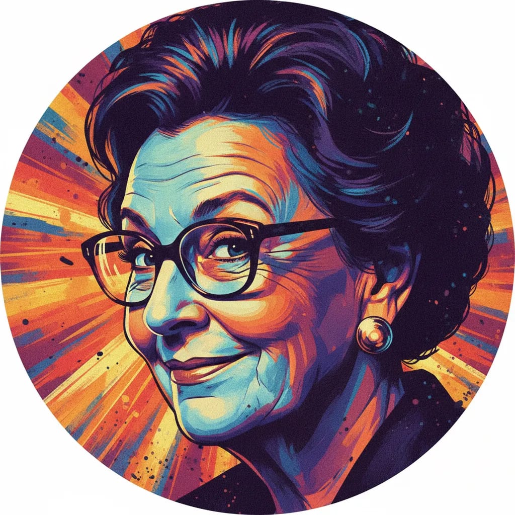Portrait of Estelle Getty