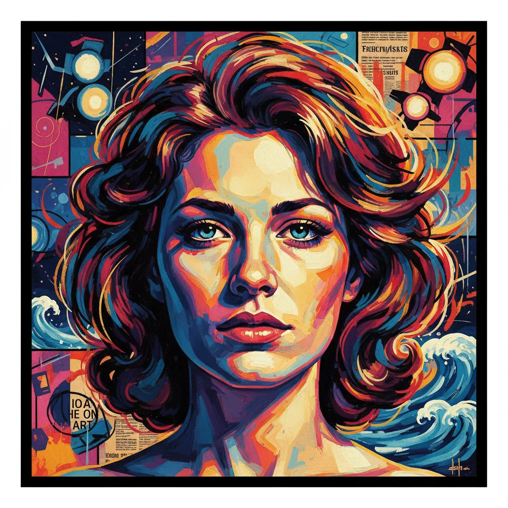 Artistic portrait of Laurie Bird