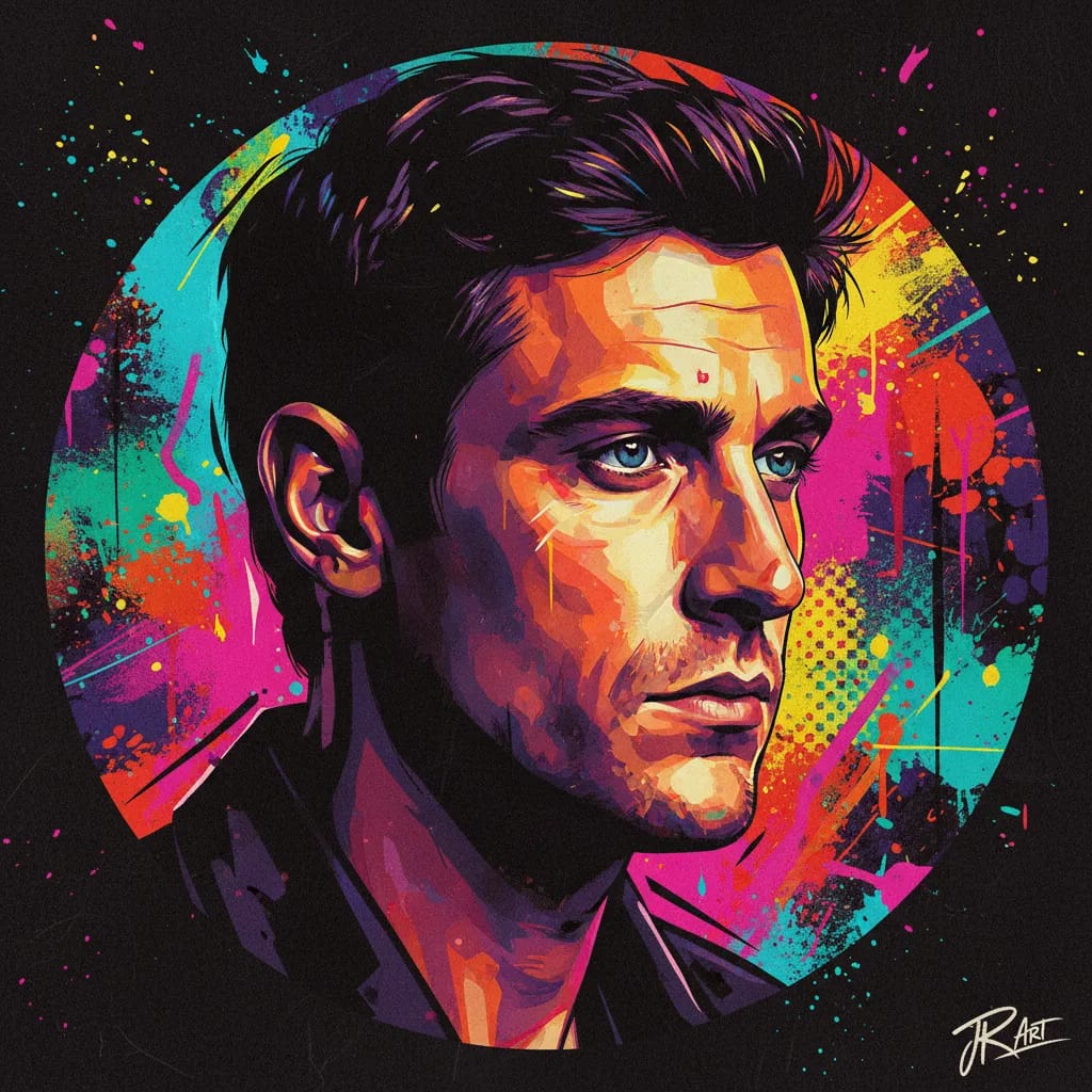 Artistic portrait of Jérémie Renier