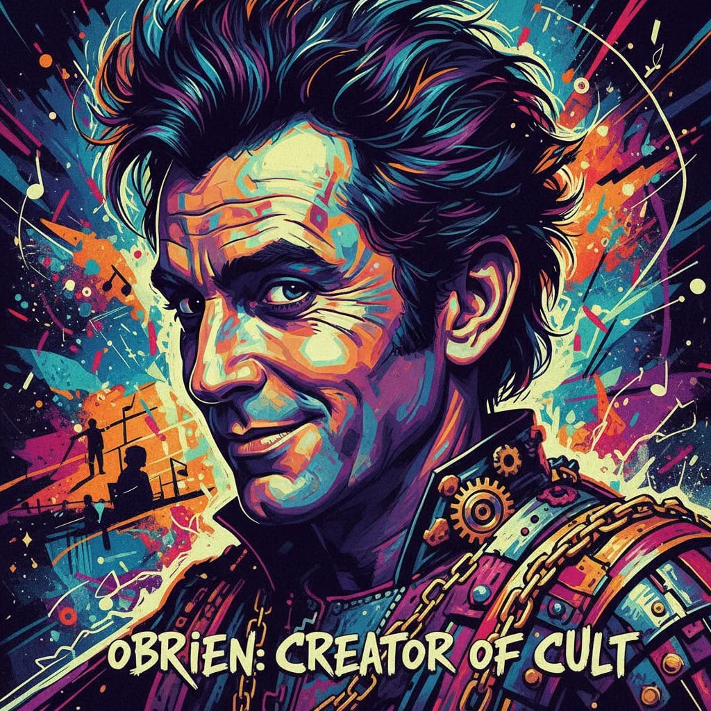 Artistic portrait of Richard O'Brien