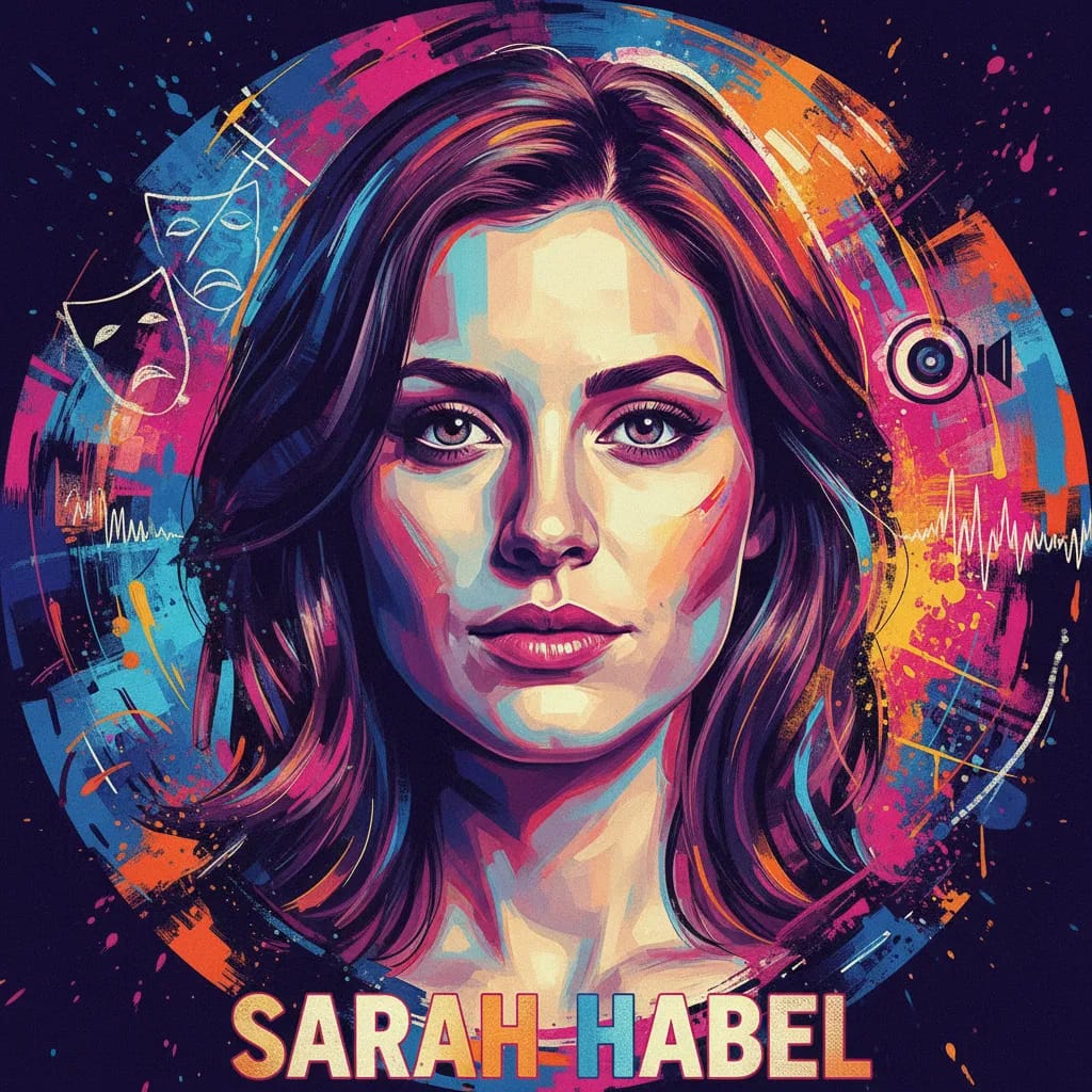 Artistic portrait of Sarah Habel