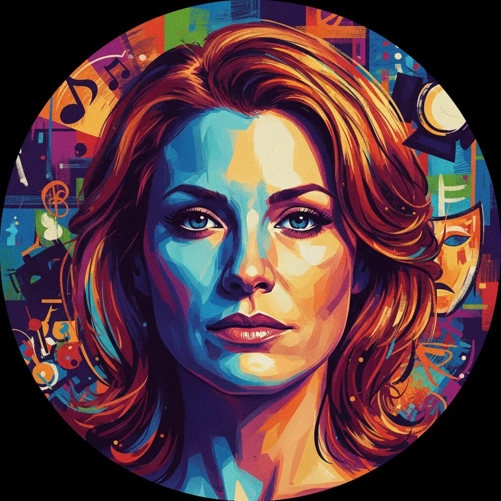 Artistic portrait of Marg Helgenberger