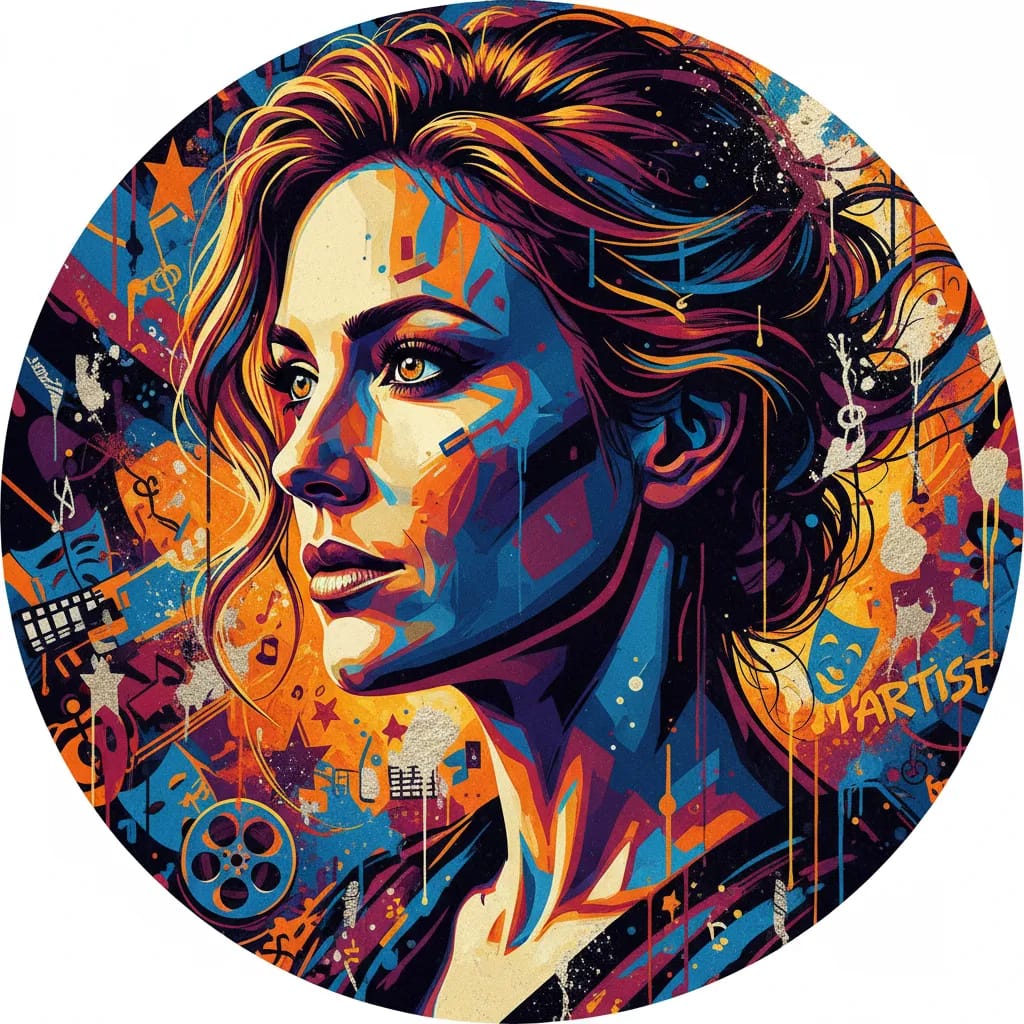 Artistic portrait of Jill Wagner