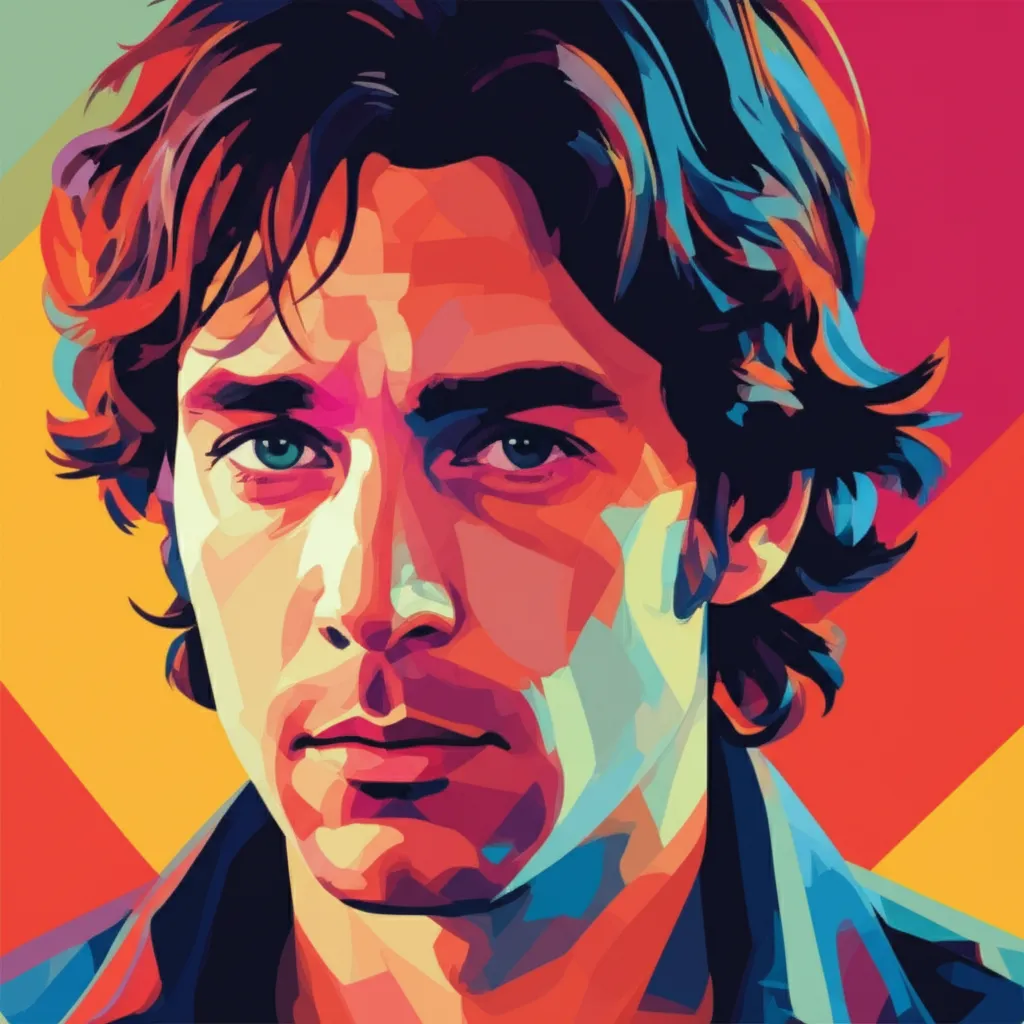 Artistic portrait of Peter Barton