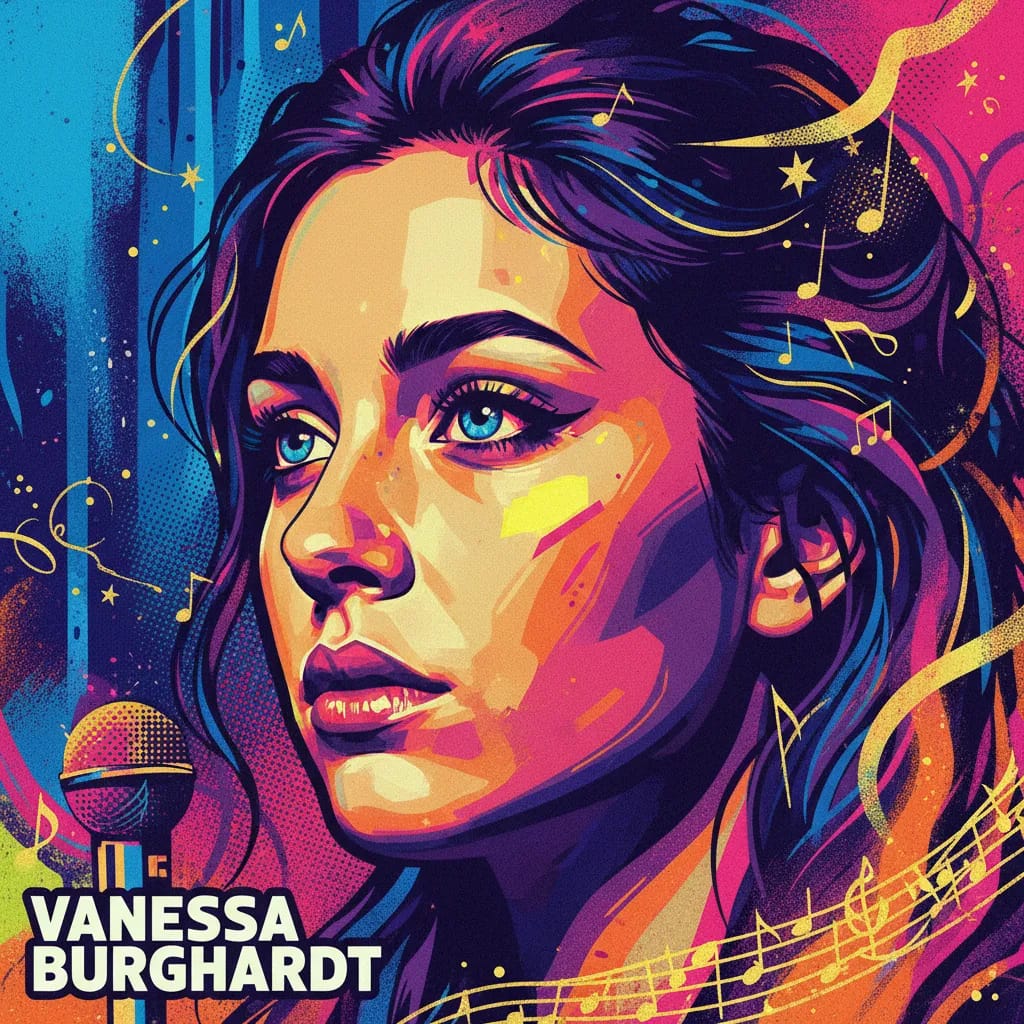 Artistic portrait of Vanessa Burghardt
