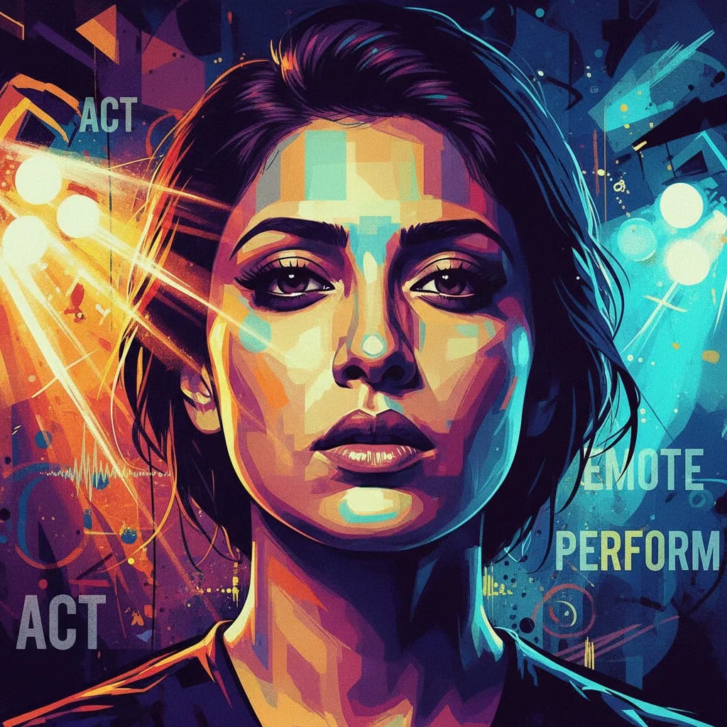 Artistic portrait of Payal Nair