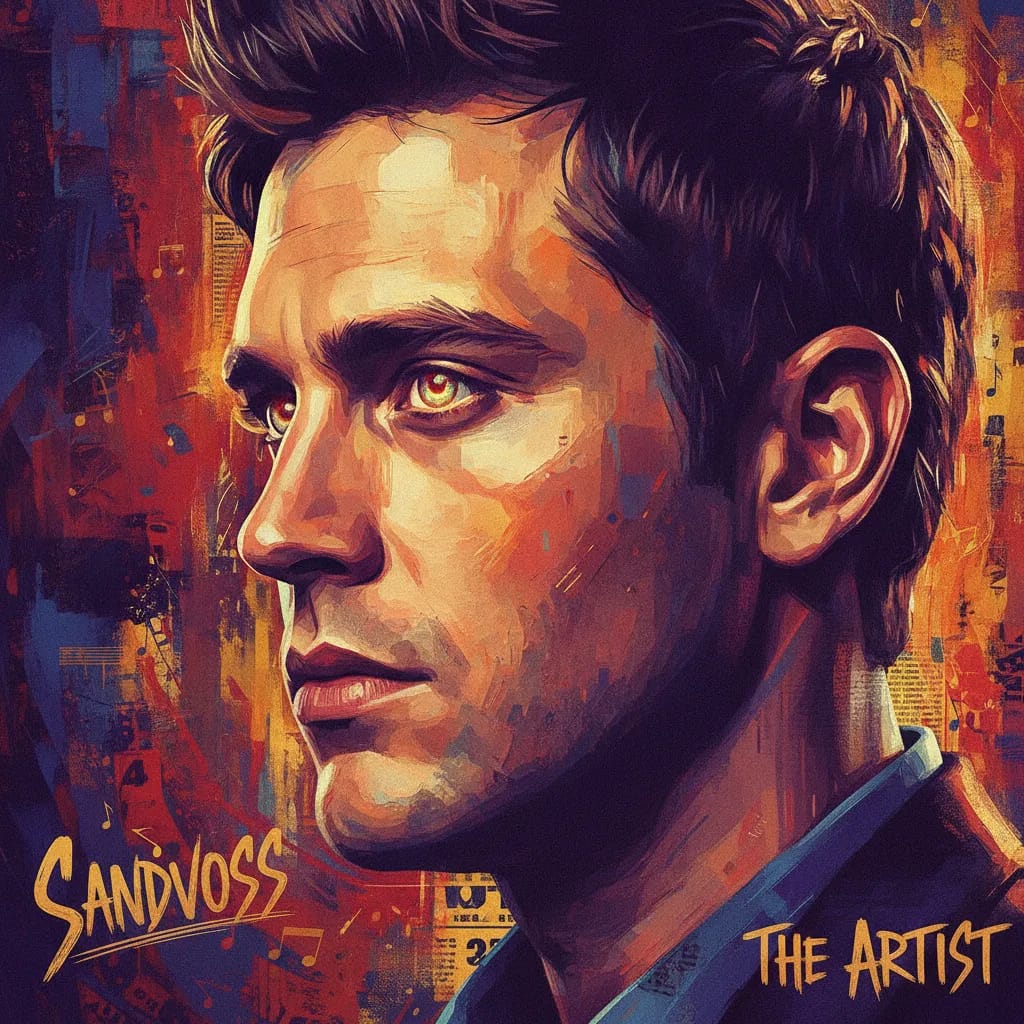 Artistic portrait of Steve Sandvoss