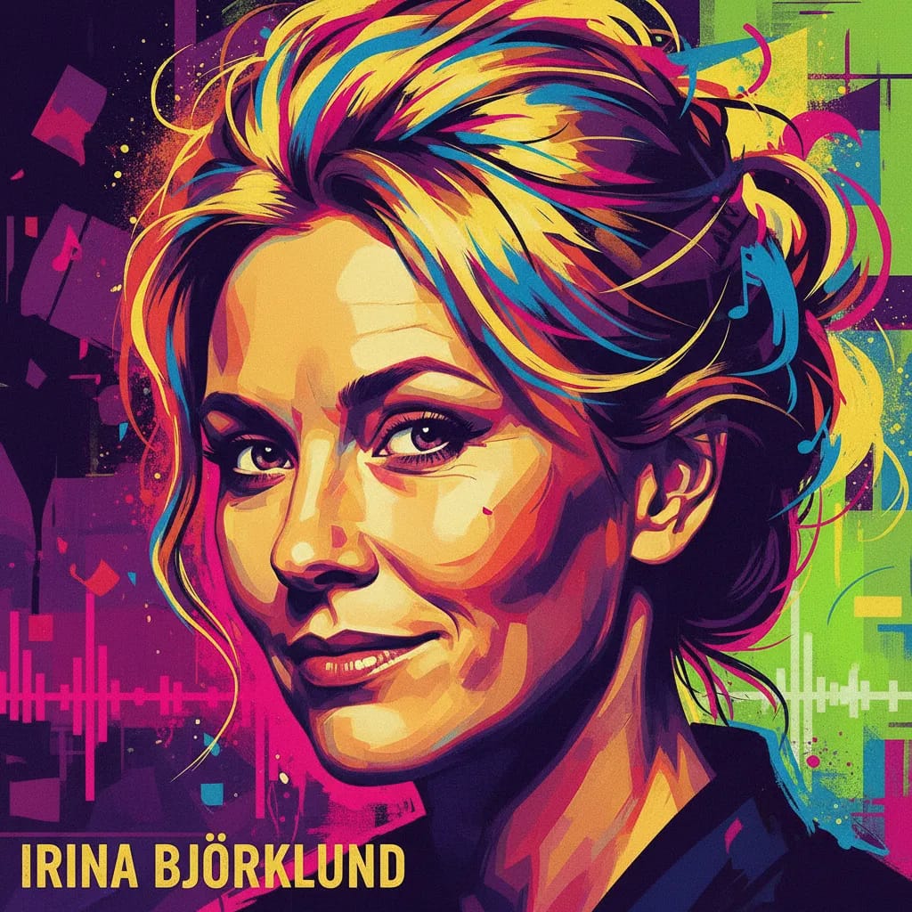 Artistic portrait of Irina Björklund