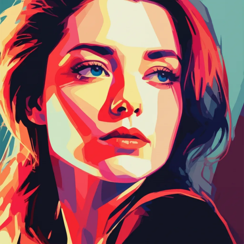 Artistic portrait of Alison Crosbie