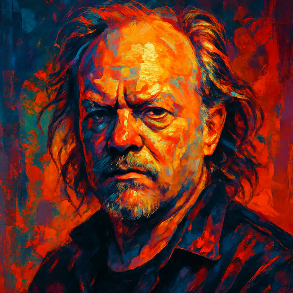 Artistic portrait of Larry Fessenden