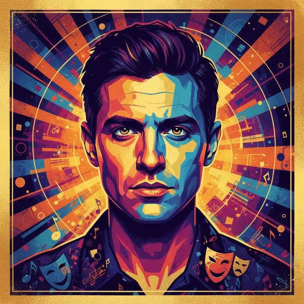 Artistic portrait of Michael Abela