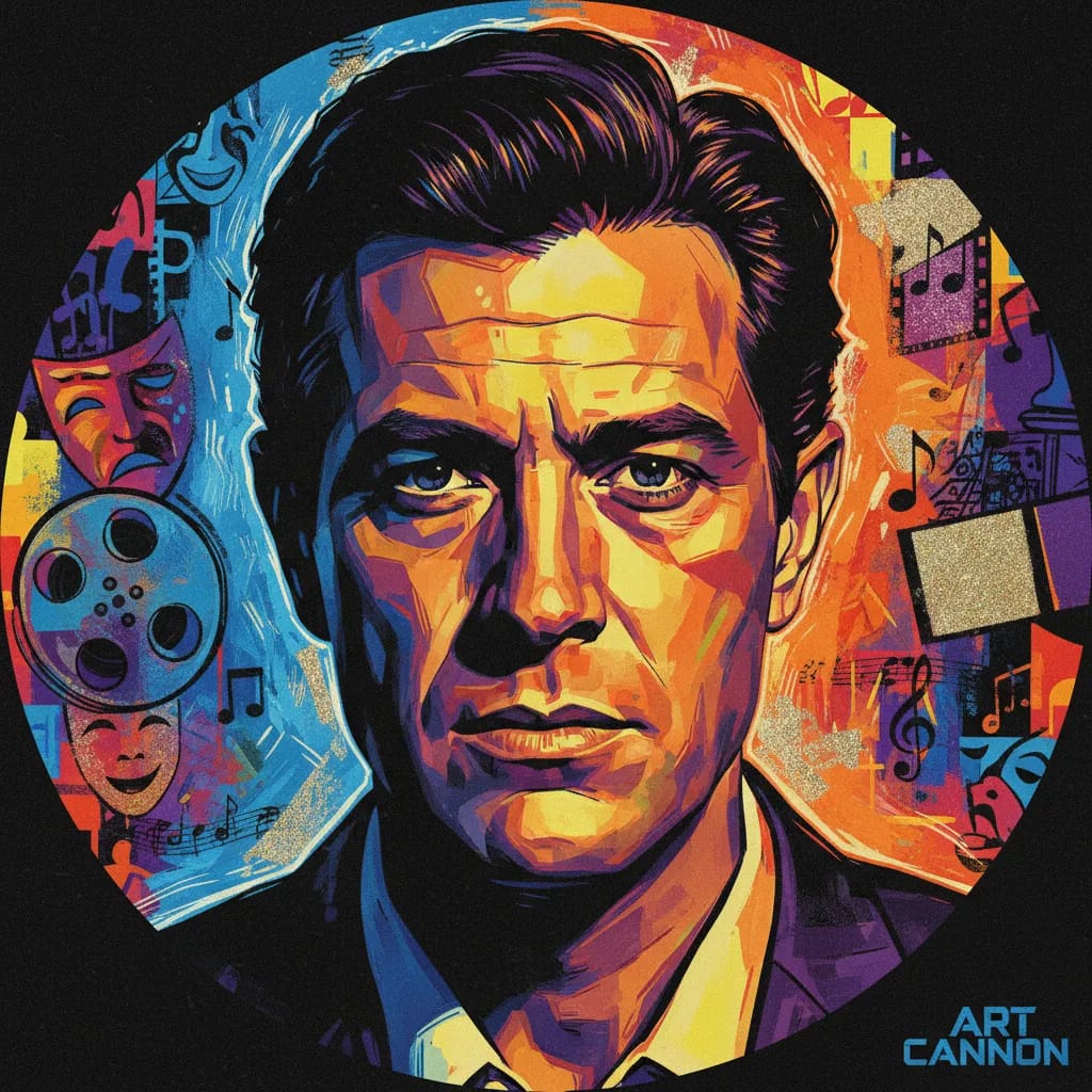 Artistic portrait of J.D. Cannon