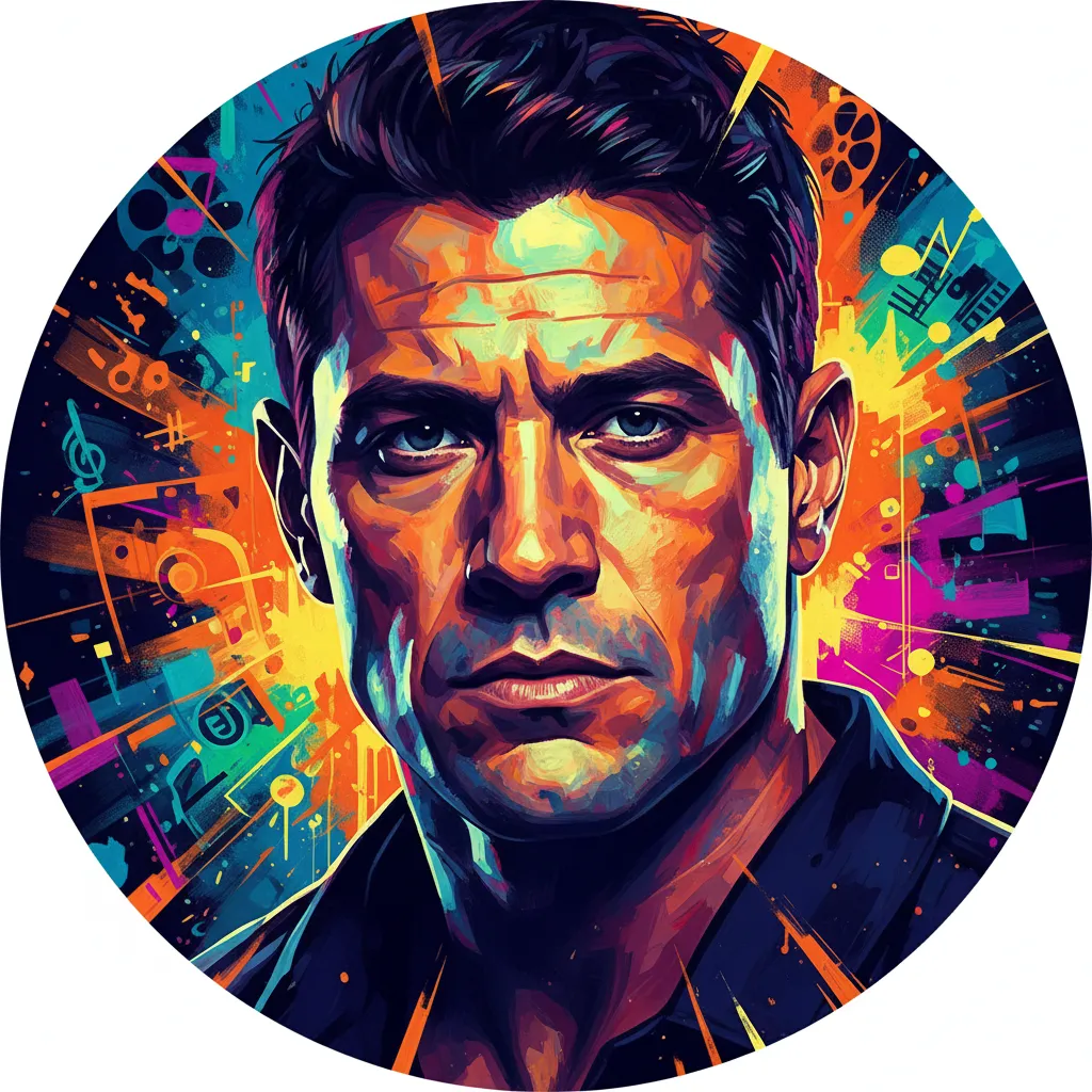 Artistic portrait of Dennis Alexio