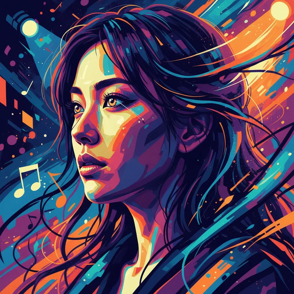 Artistic portrait of Mitsuki Tanimura