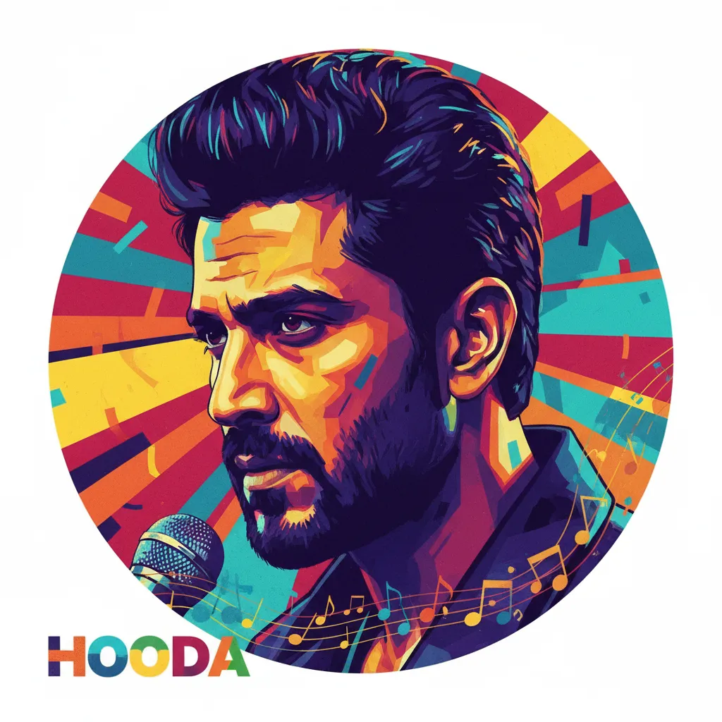 Artistic portrait of Randeep Hooda