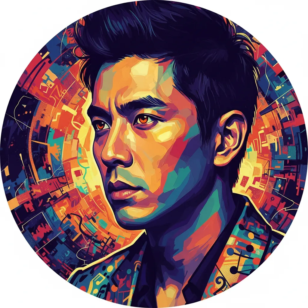 Artistic portrait of Show Lo