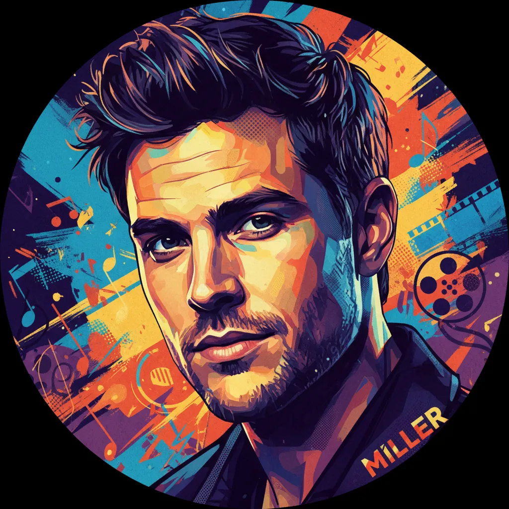 Artistic portrait of Jake Miller