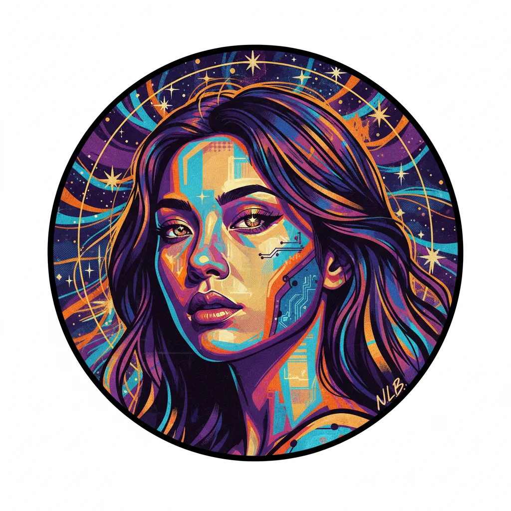 Artistic portrait of Natasha Liu Bordizzo