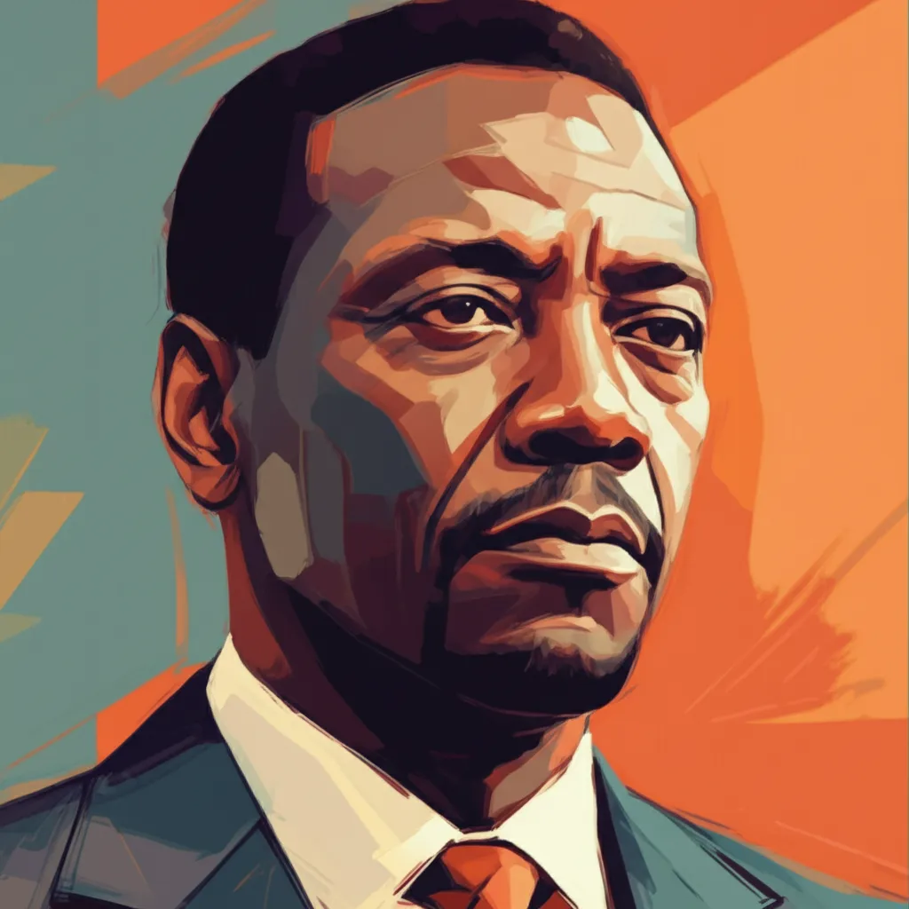 Artistic portrait of Don Cheadle