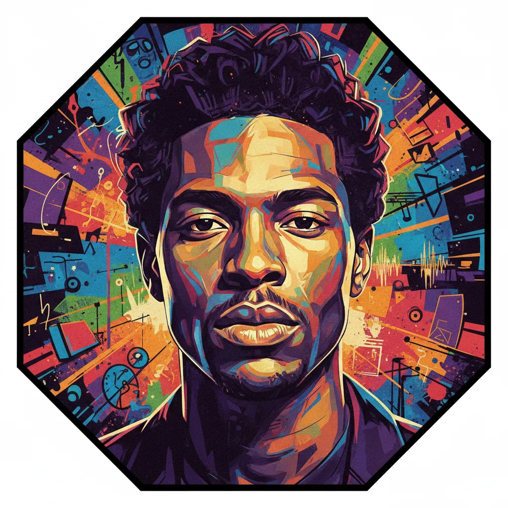 Artistic portrait of Eli Goree