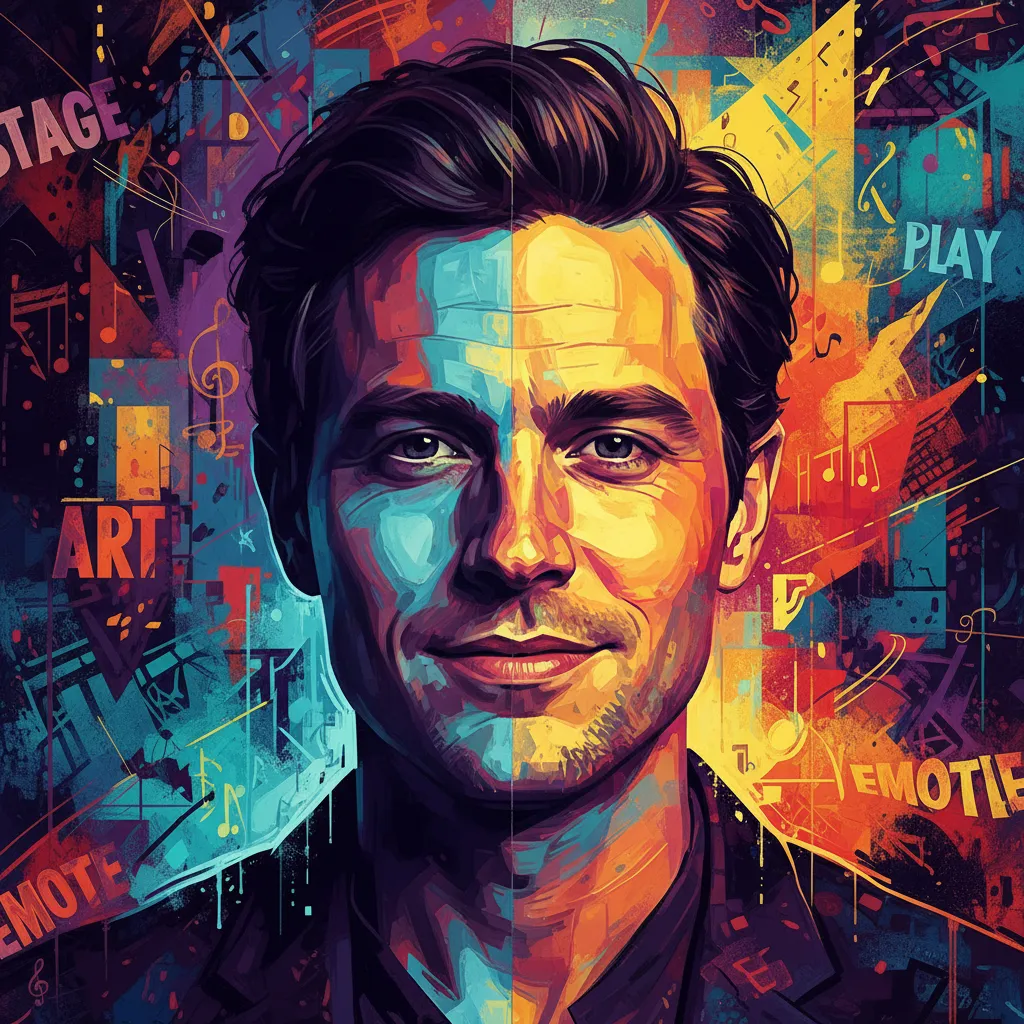 Artistic portrait of Hamish Linklater