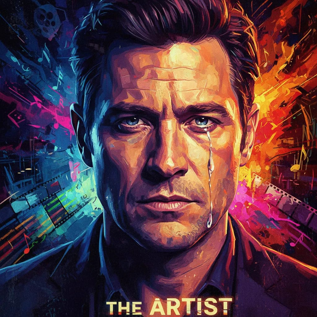 Artistic portrait of Dermot Mulroney
