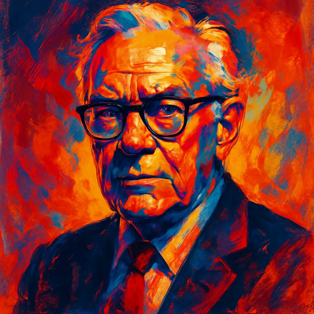 Artistic portrait of Larry Gates