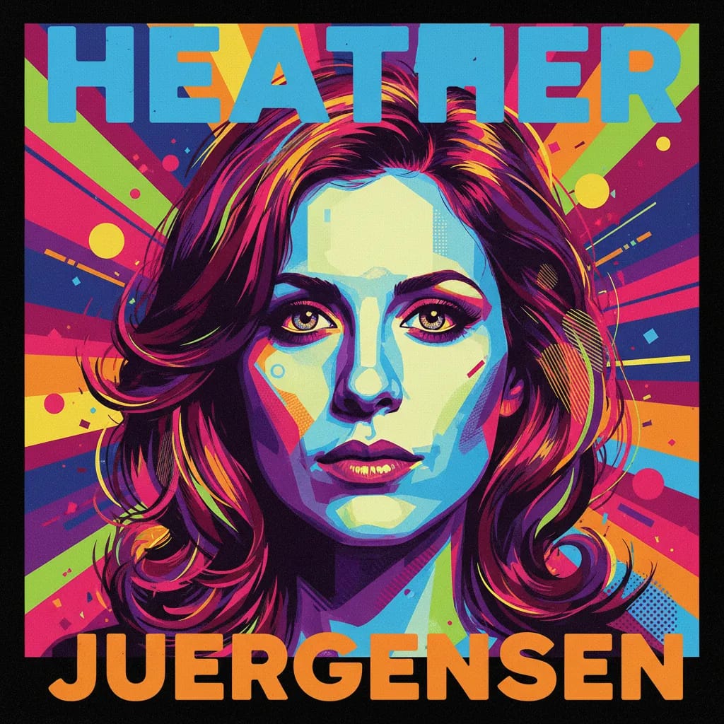 Artistic portrait of Heather Juergensen