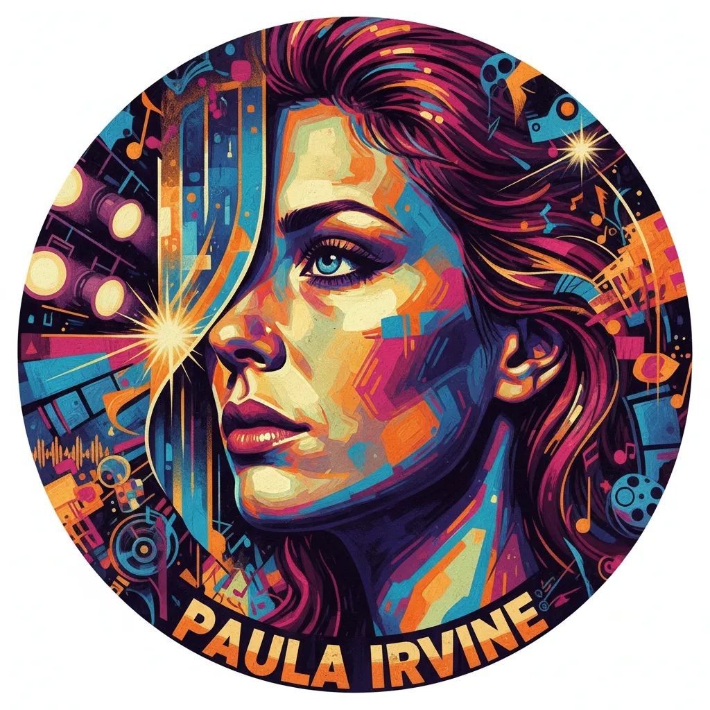 Artistic portrait of Paula Irvine