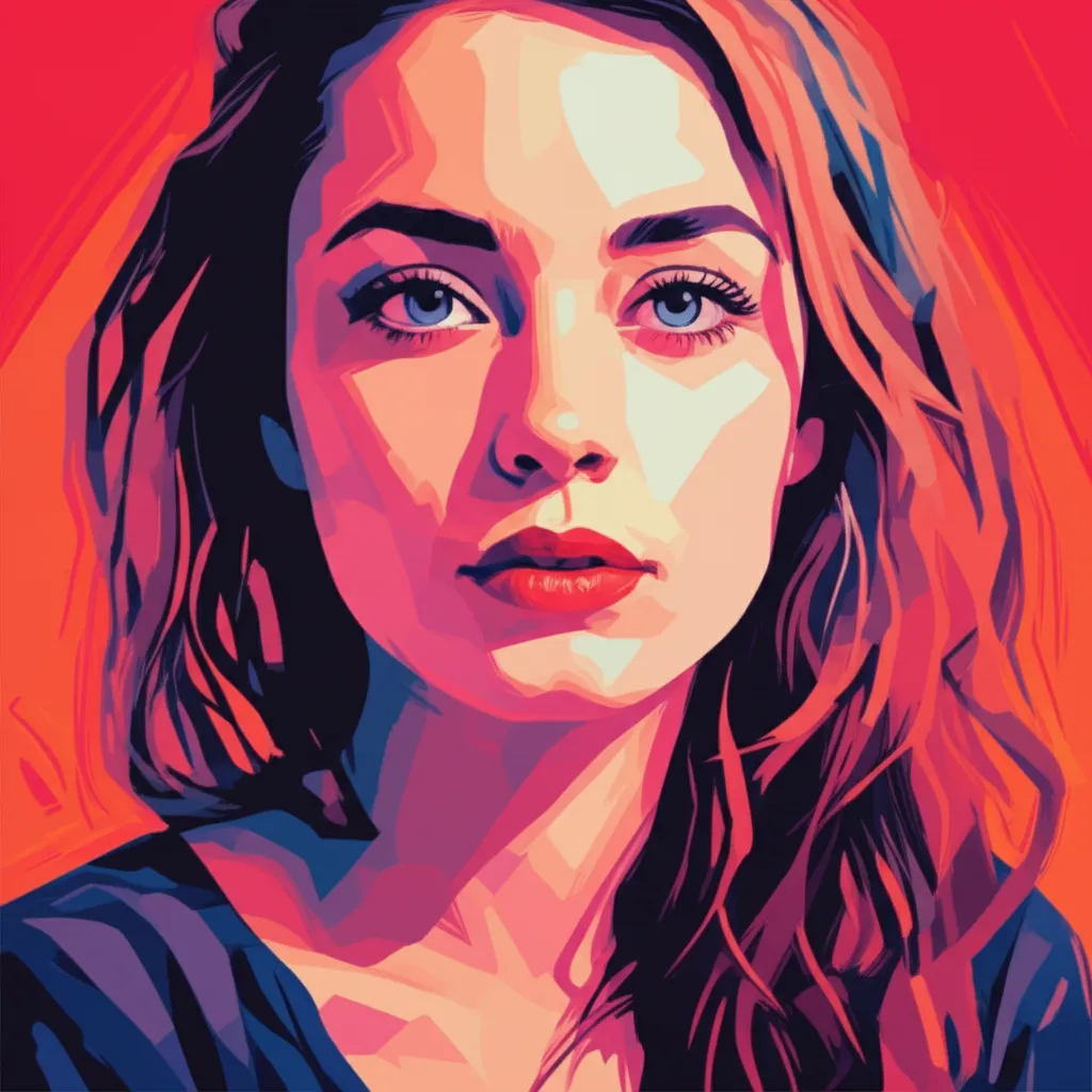 Artistic portrait of Dunja Sepcic
