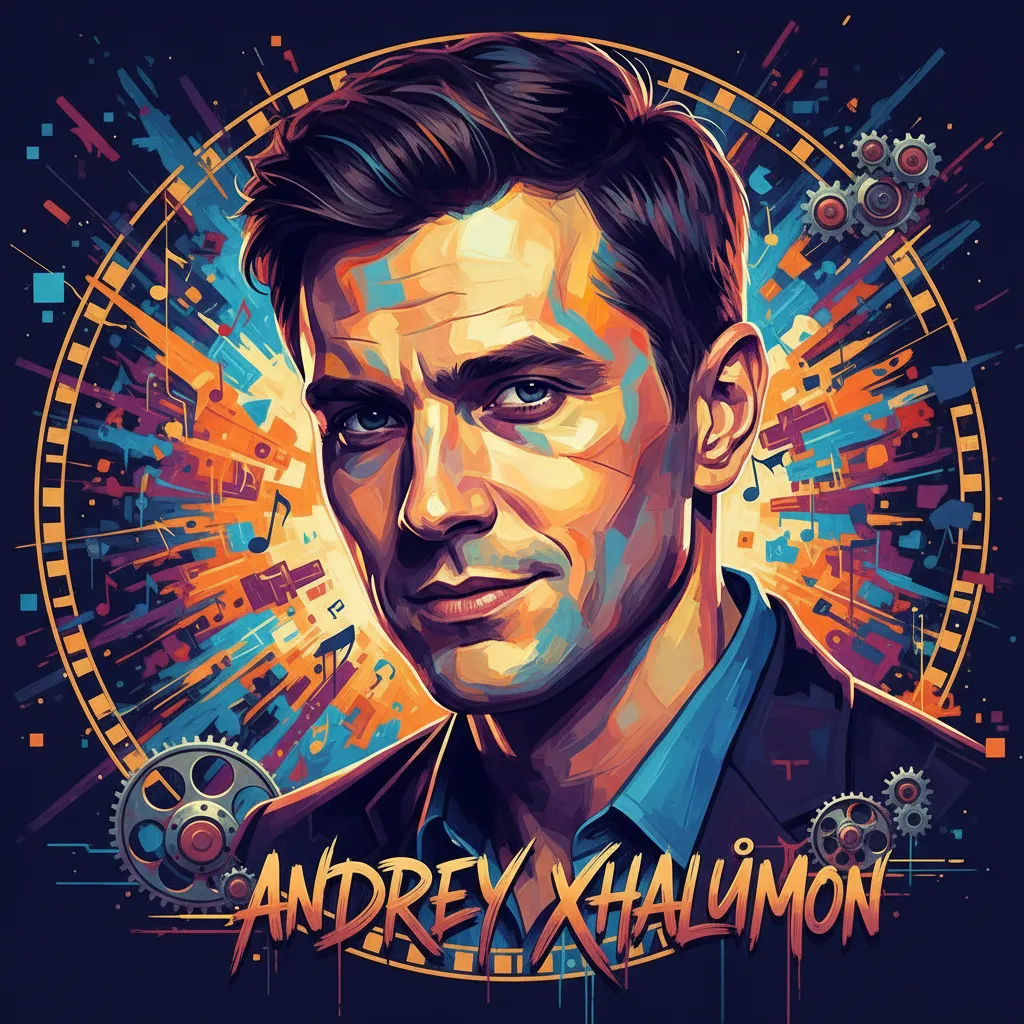 Artistic portrait of Andrey Khalimon